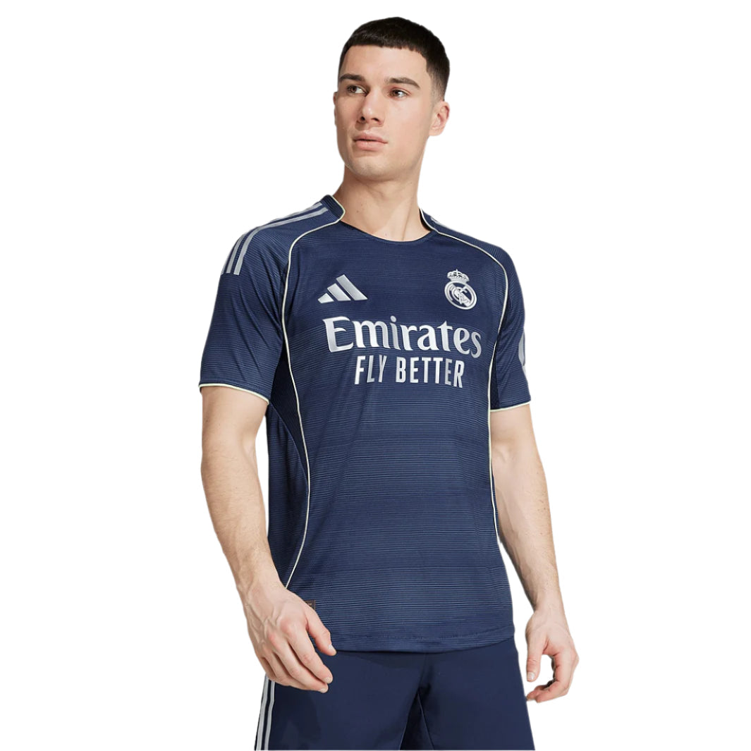 adidas Brahim Real Madrid 25/26 Away Jersey w/ Champions League Patches (Legend Ink)