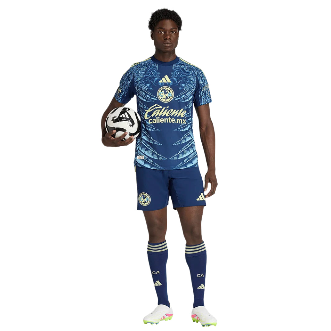 adidas Araujo Men's Club América 25/26 Authentic Away Jersey (Blue)