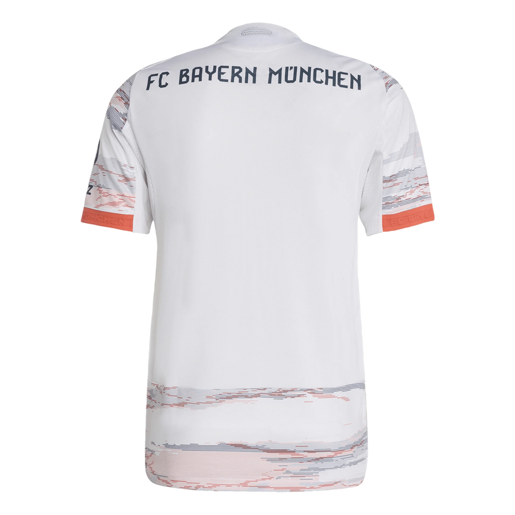 adidas Bayern Munich Authentic Away Jersey 25/26 (White/Red)