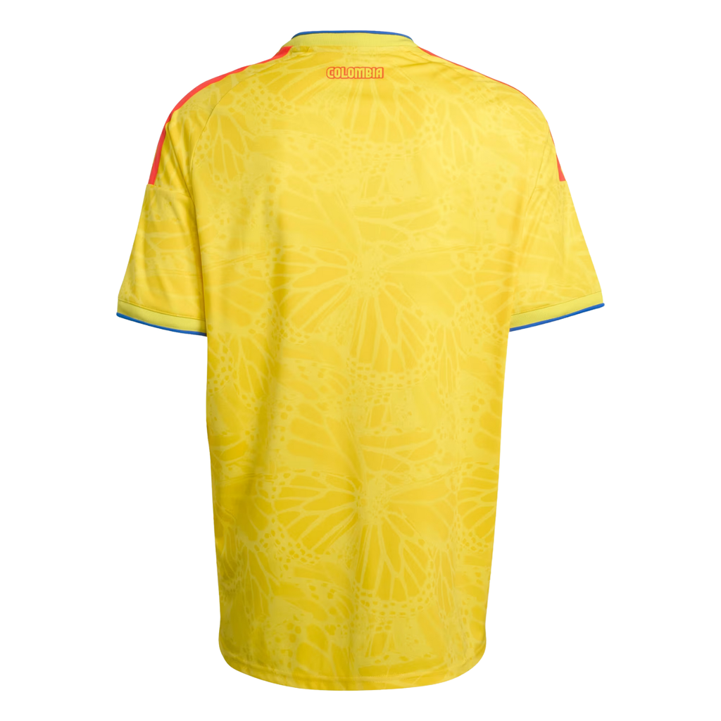 adidas Men's Ospina Colombia 2026 Home Jersey (Impact Yellow)
