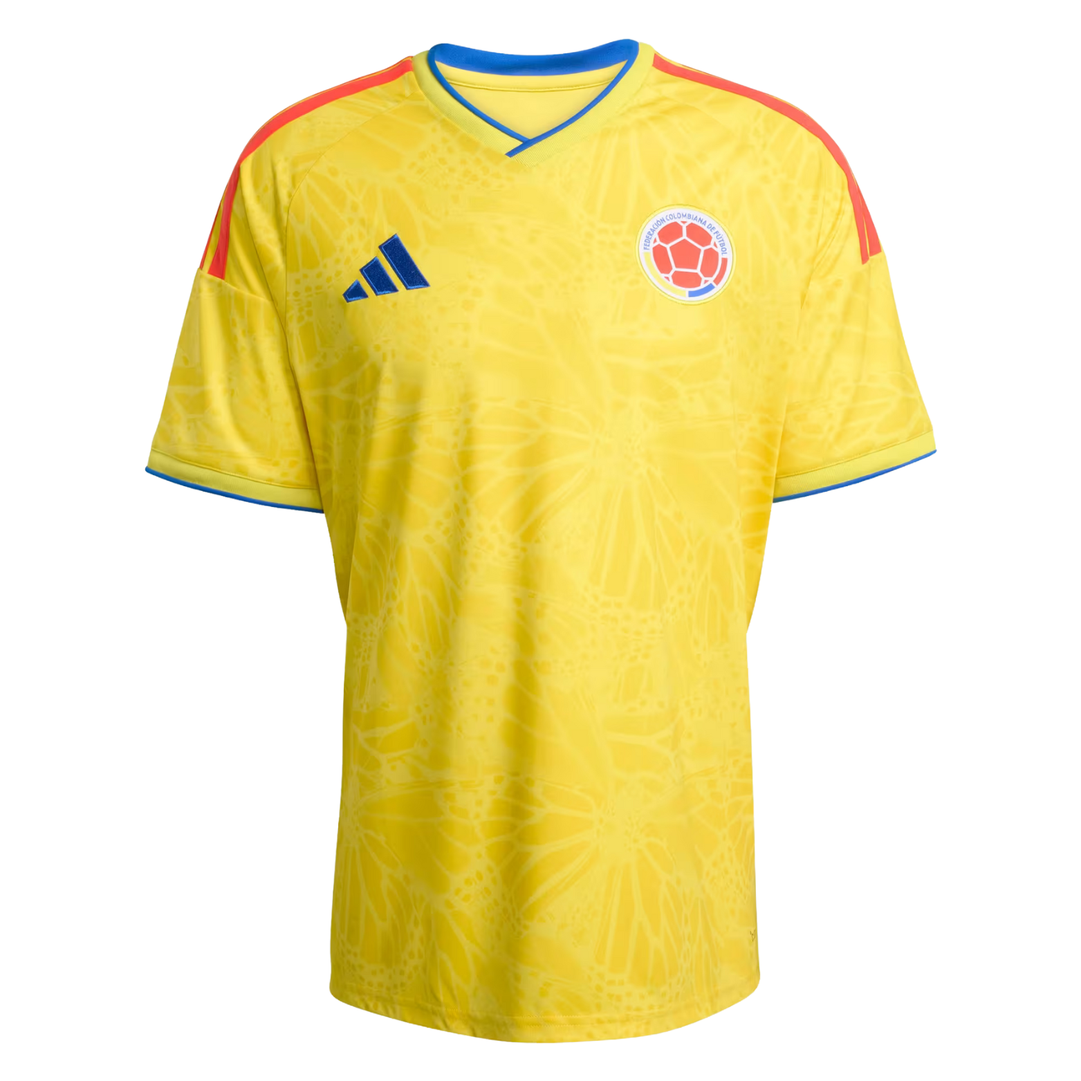 adidas Men's L. Diaz Colombia 2026 Home Jersey (Impact Yellow)