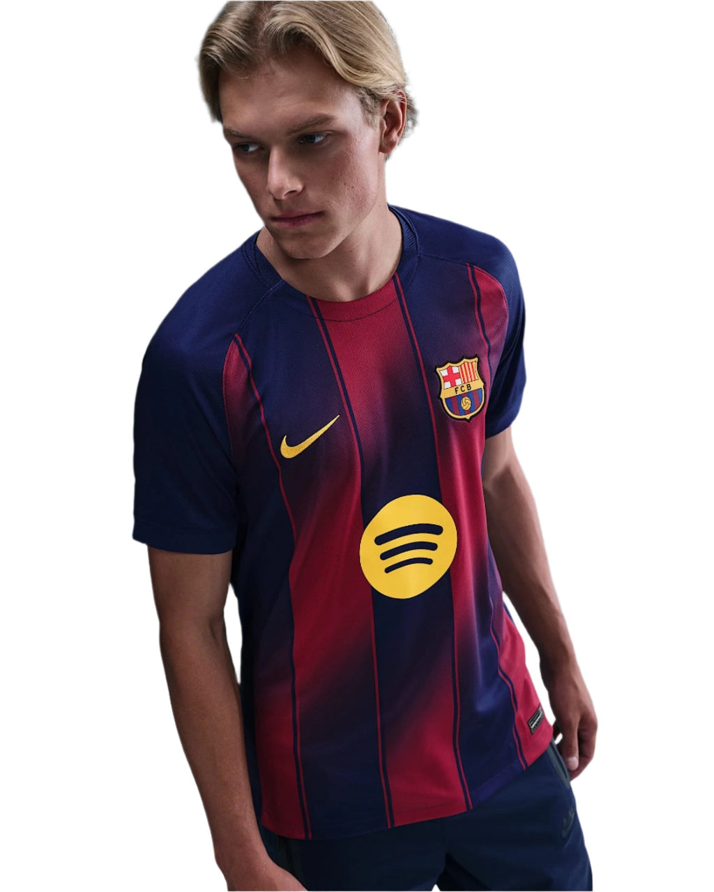 Nike Balde FC Barcelona Home Jersey 25/26 w/ Champions League Patches (Deep Royal Blue/Midwest Gold)