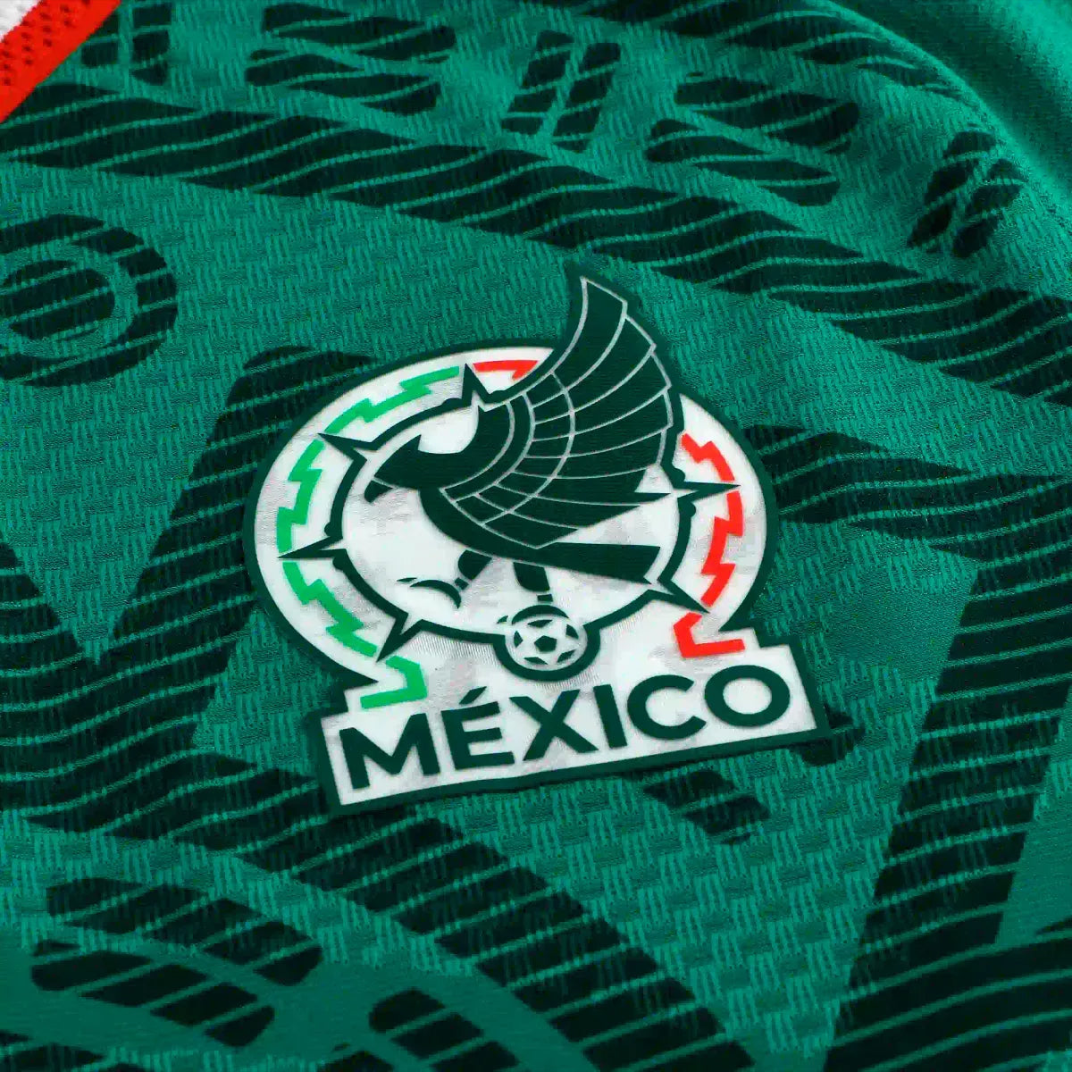 adidas Men's G. Mora Mexico Long-Sleeve Authentic Home Jersey 2026 (Bold Green)