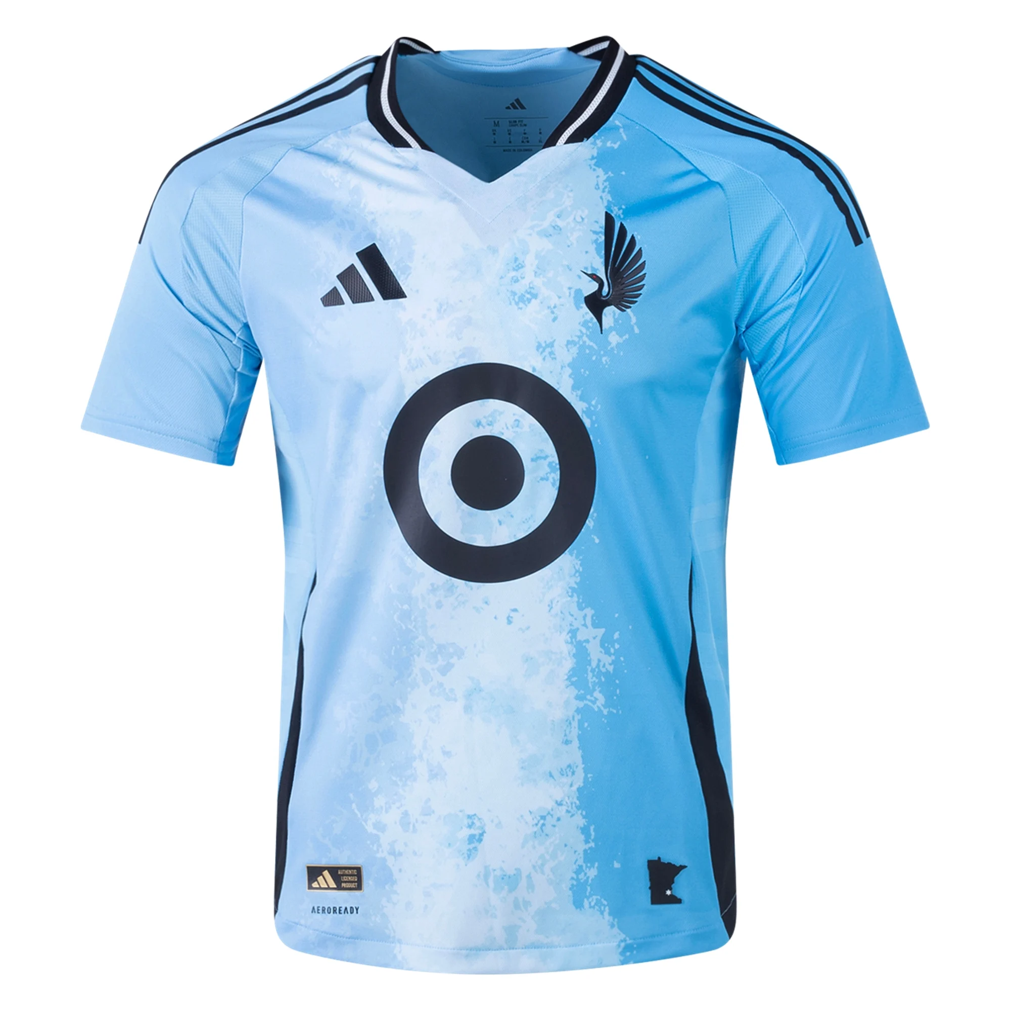 adidas Minnesota United Authentic Kieran Chandler Away Jersey 25/26 (Zenith Blue)
