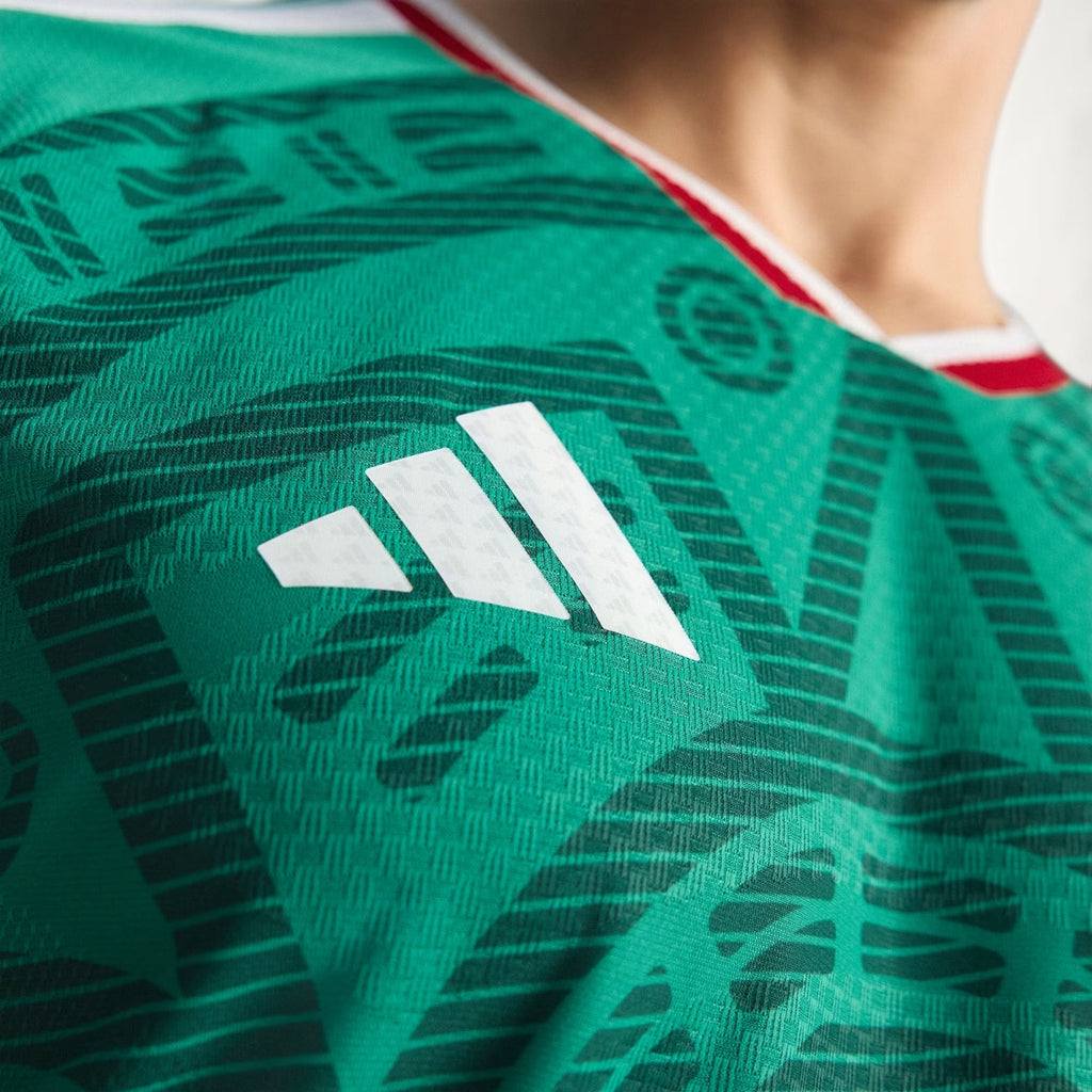 adidas Men's E. Alvarez Mexico Authentic Home 2026 World Cup Jersey (Bold Green)