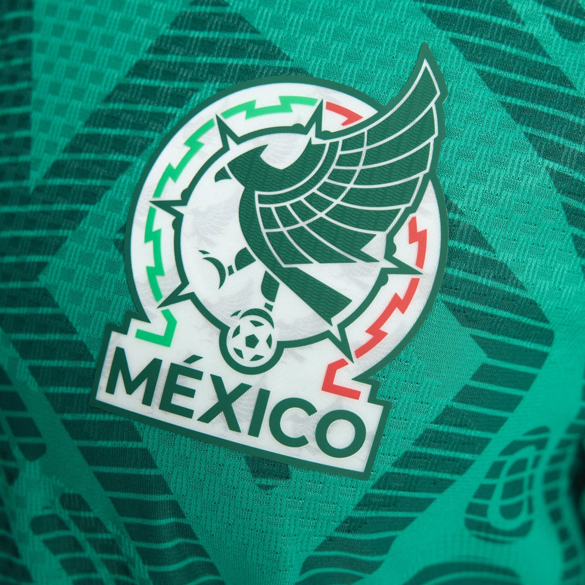 adidas Men's C. Rodriguez Mexico Authentic Home 2026 World Cup Jersey (Bold Green)