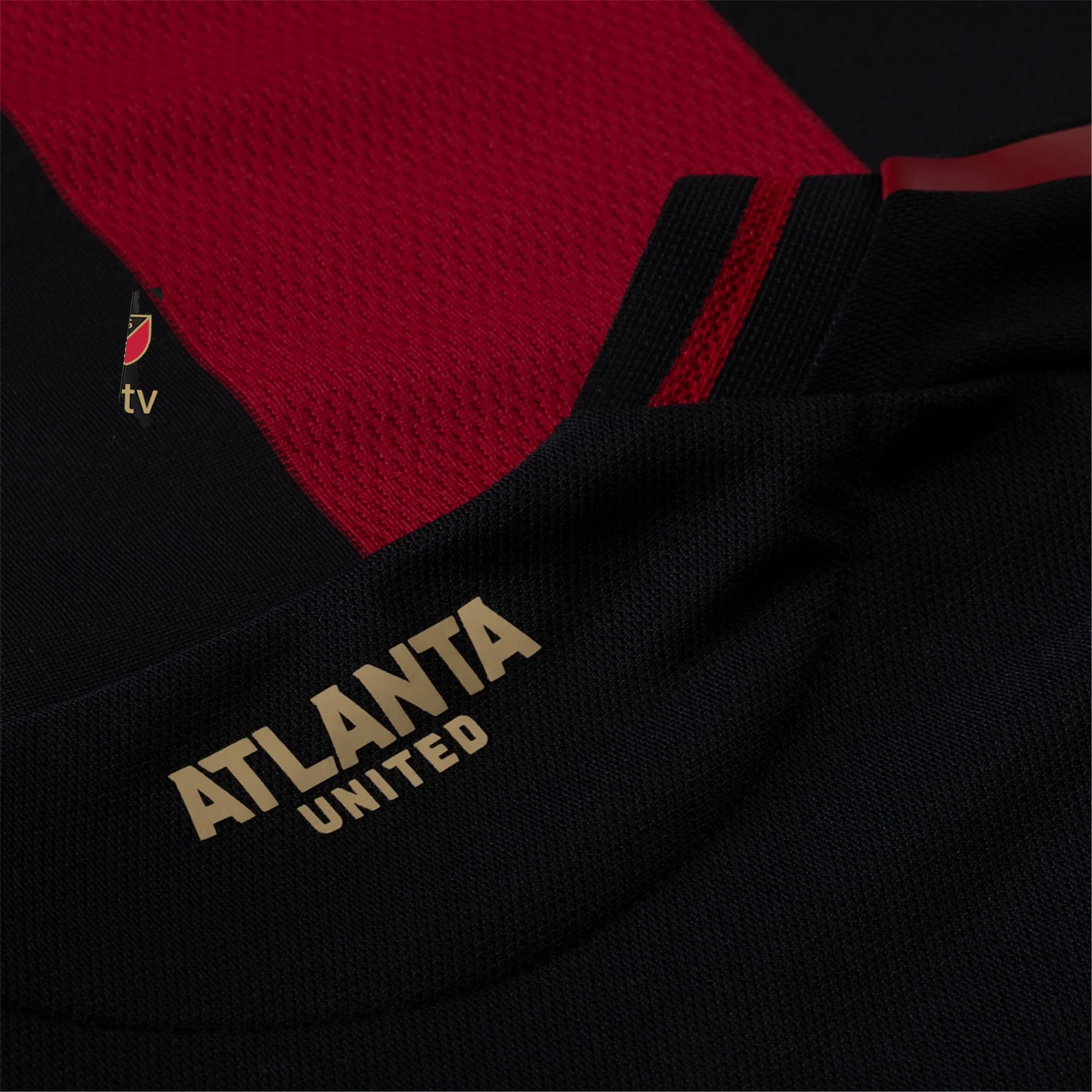 adidas Cayman Togashi Atlanta United Authentic Home Jersey w/ MLS Patches 25/26 (Red/Black)