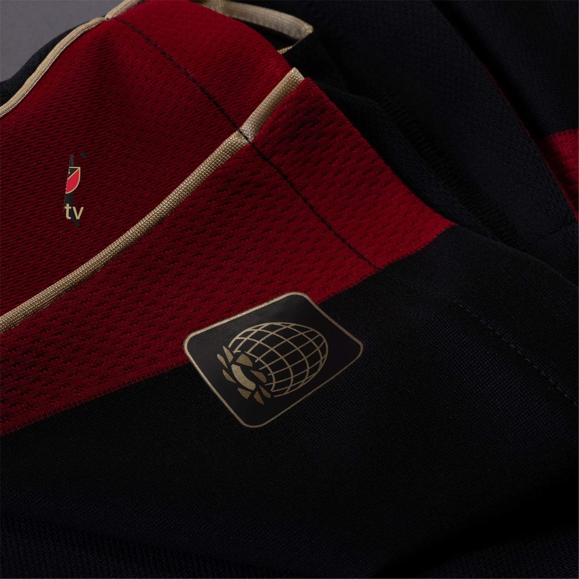 Atlanta United Brad Guzan 25/26 Home Jersey (Red/Black) - w/ MLS Patches