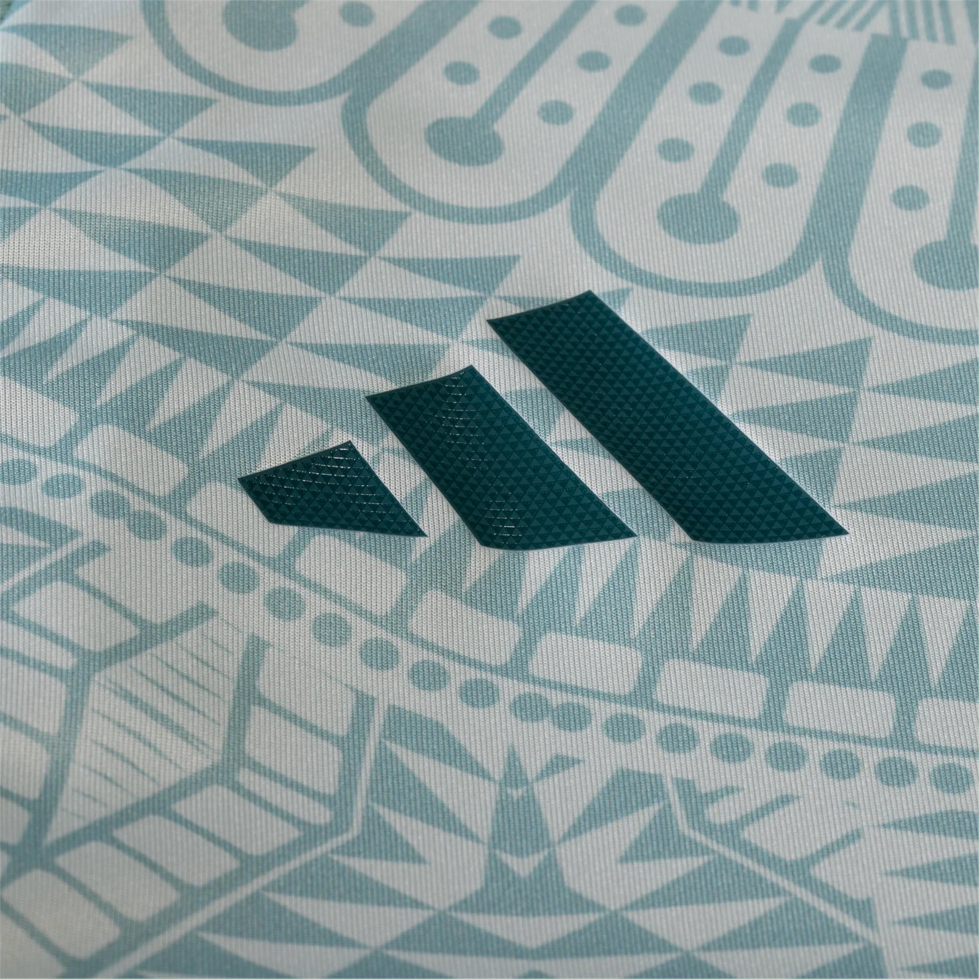 adidas Santi Gimenez Mexico Authentic Away Jersey 24/25 w/ Gold Cup 2025 Patches (Linen Green)
