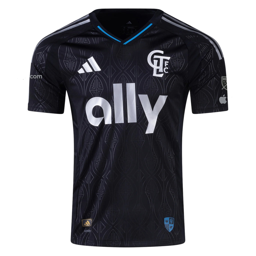 adidas Iuri Tavares Charlotte FC Authentic Away Jersey 25/26 (Black)