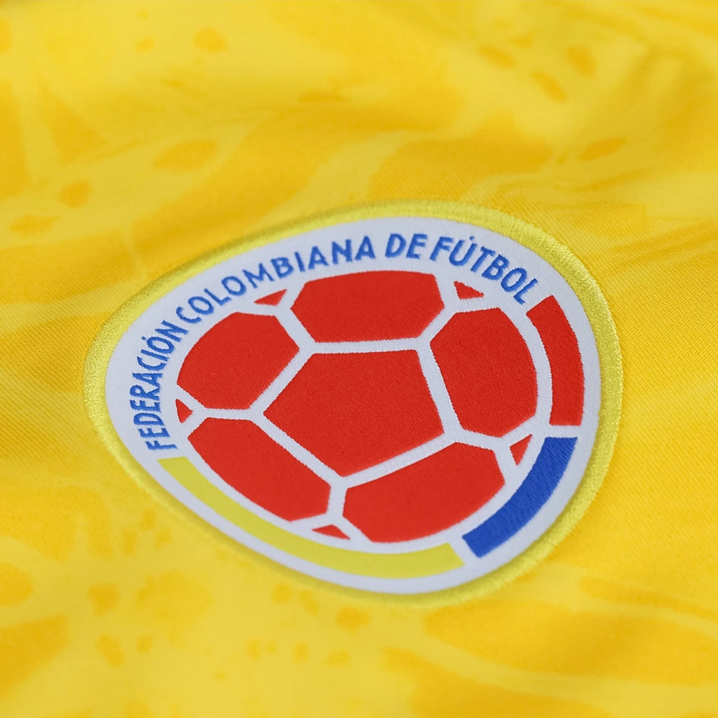 adidas Men's Machado Colombia 2026 Home Jersey (Impact Yellow)