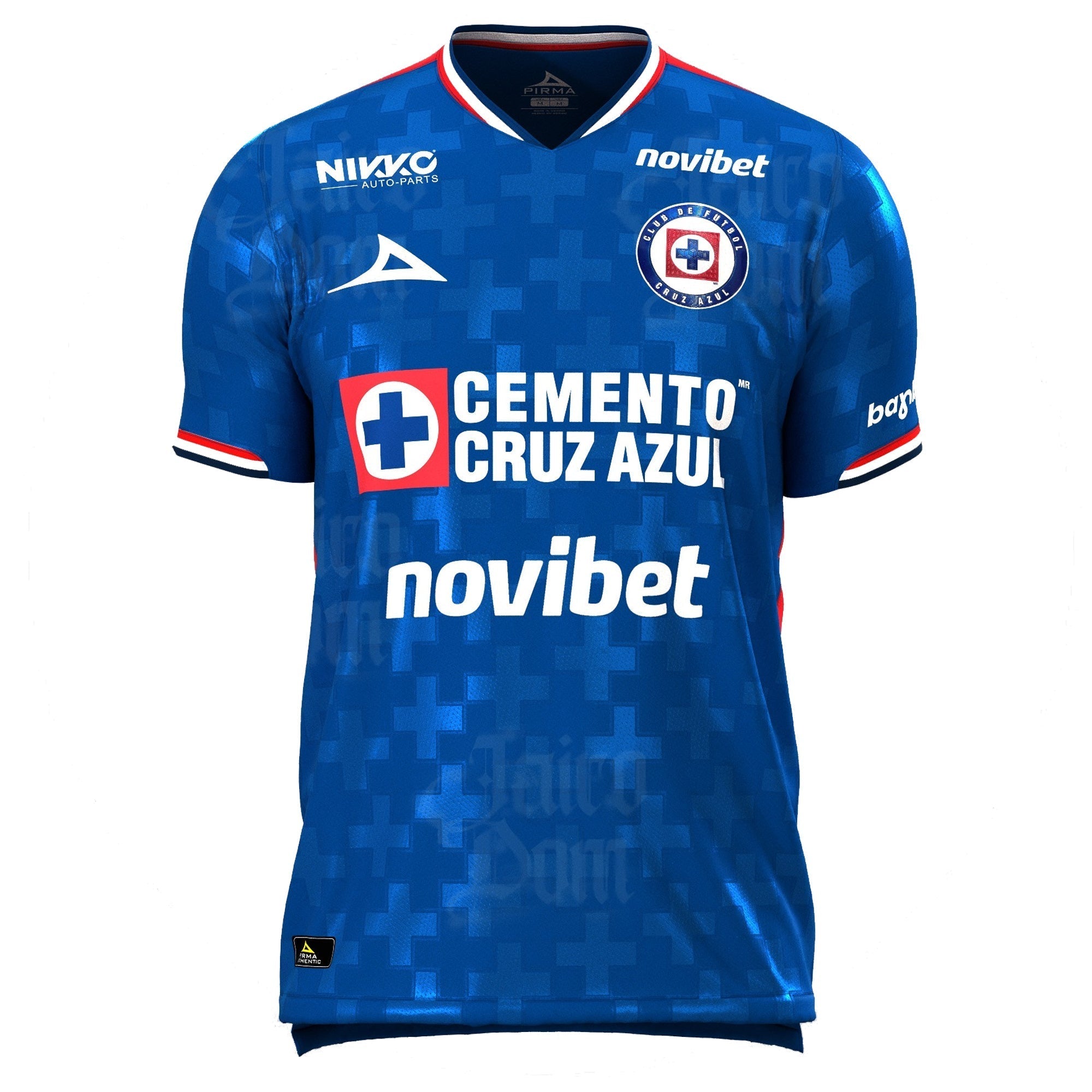 Pirma Men's Gonzalo Piovi Cruz Azul Home Jersey 25/26 (Blue)