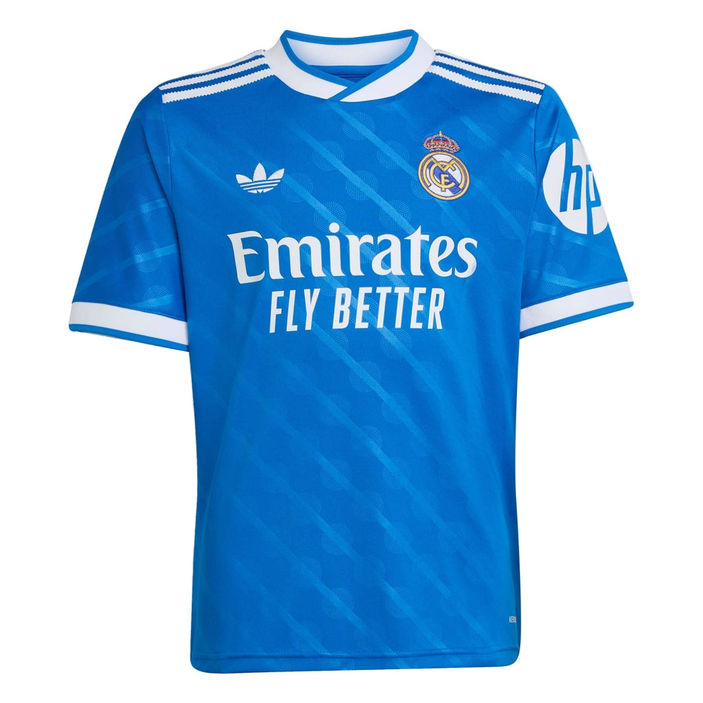 adidas Youth Real Madrid Vini Jr. Third Jersey 25/26 (Blue)