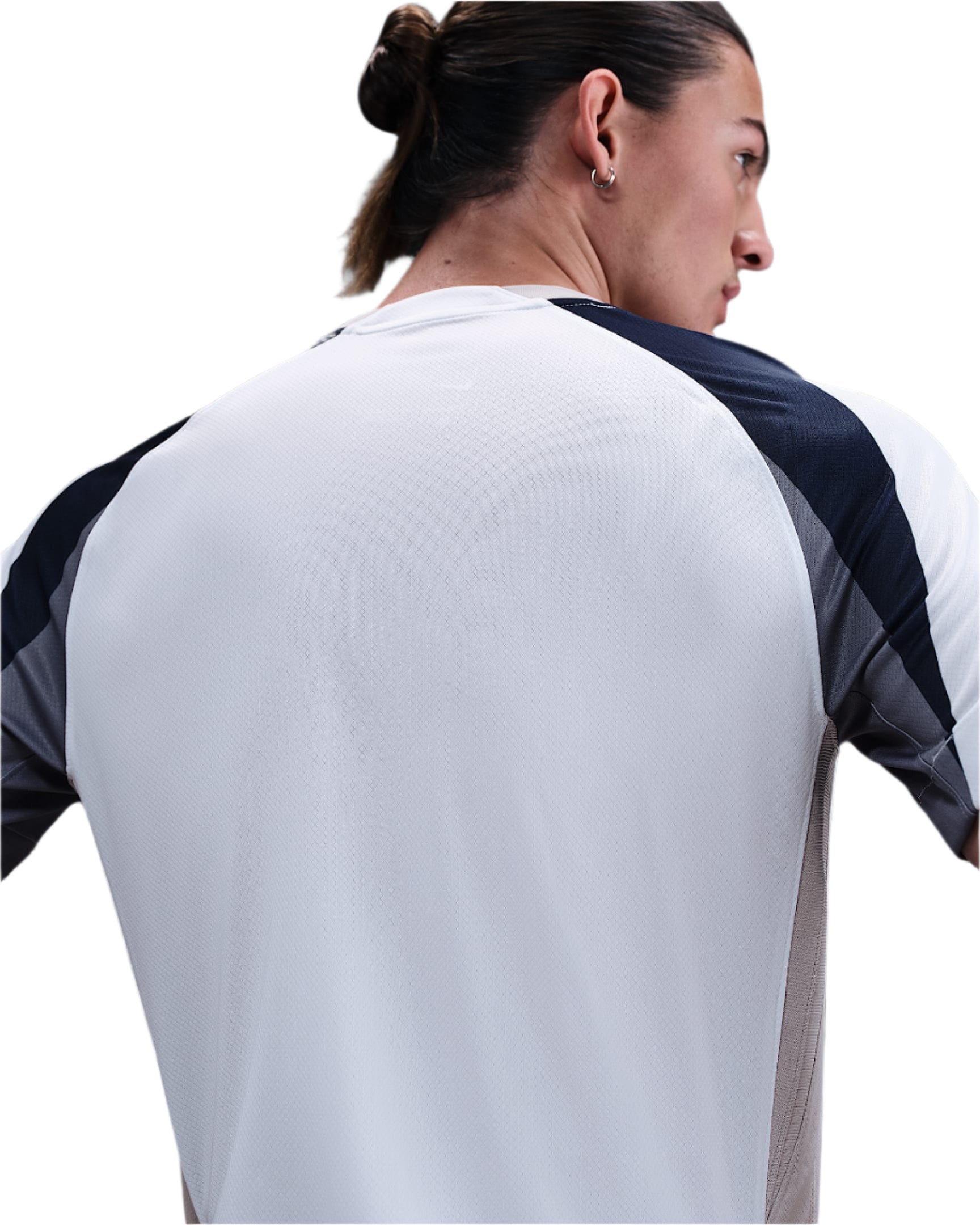 Nike Johnson Tottenham Hotspurs Home Jersey w/ EPL + No Room For Racism Patch 25/26 (White/Iron/Binary Blue)