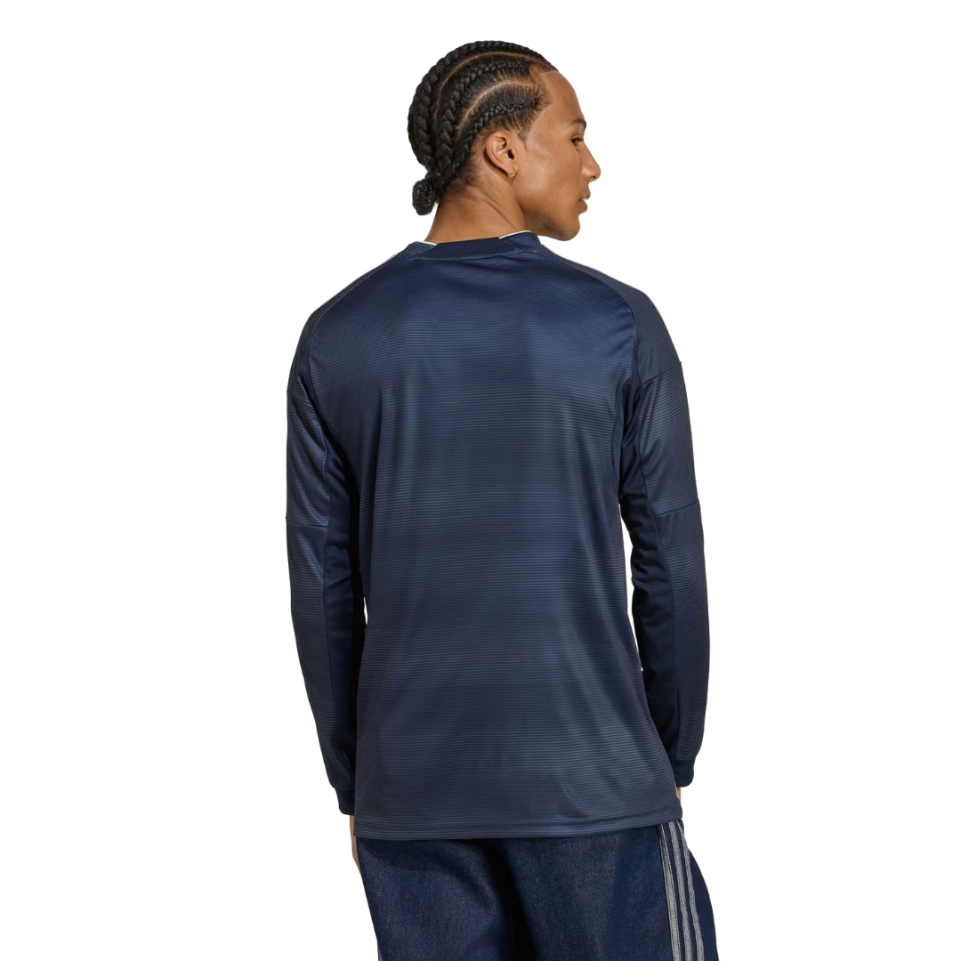 adidas Real Madrid Long Sleeve Away Jersey 25/26 (Legend Ink)