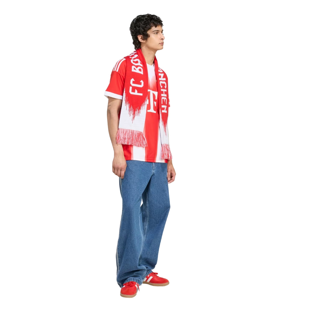 adidas Bayern Munich Guerreiro Home Jersey w/ Champions League Patches 25/26 (Red)