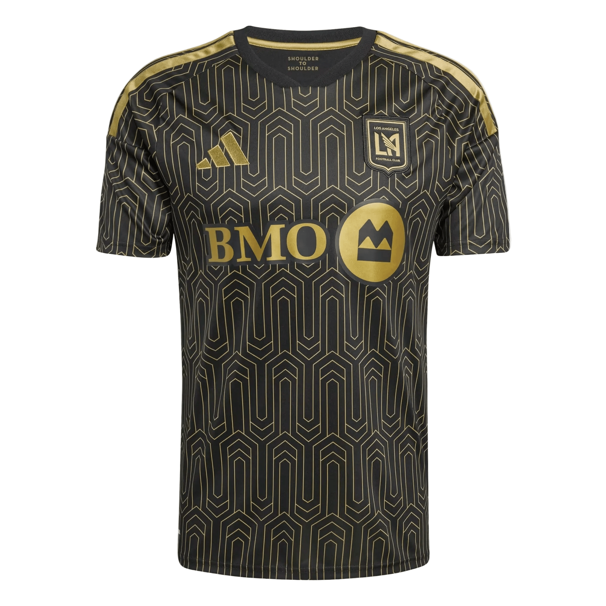 adidas Men's Evans LAFC Stadium Home Jersey 26/27 (Black/Gold)