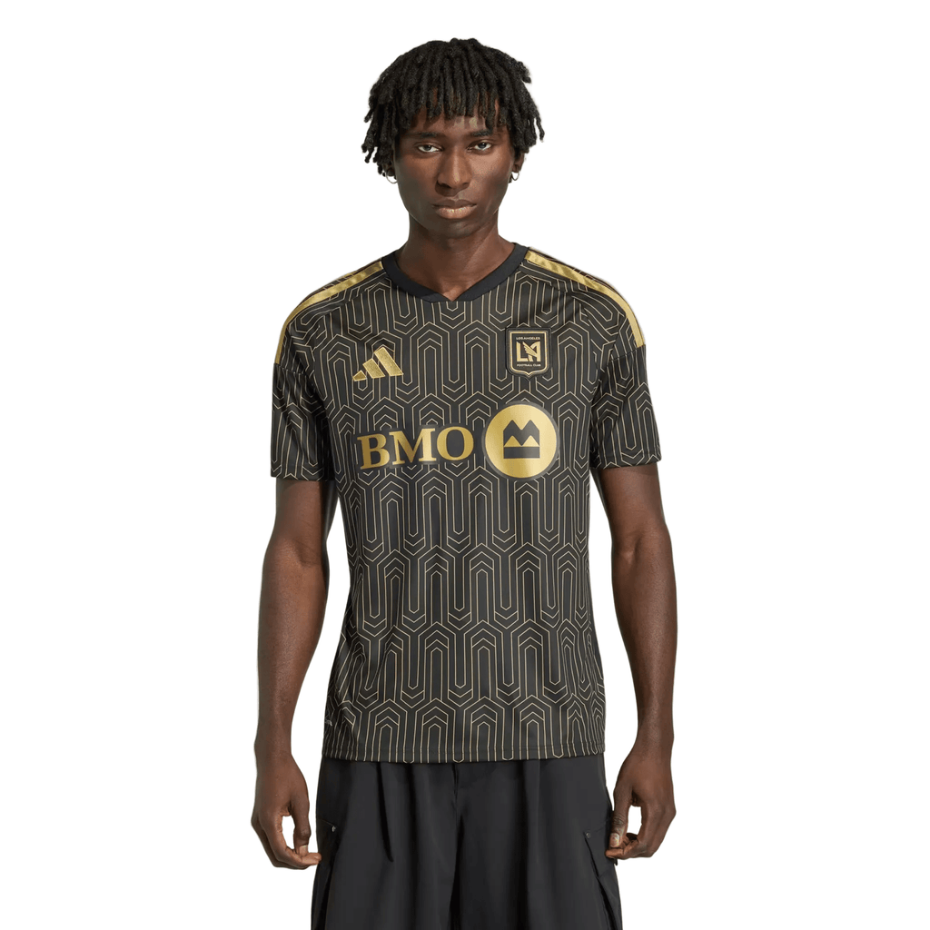 adidas Men's Smolyakov LAFC Stadium Home Jersey 26/27 (Black/Gold)