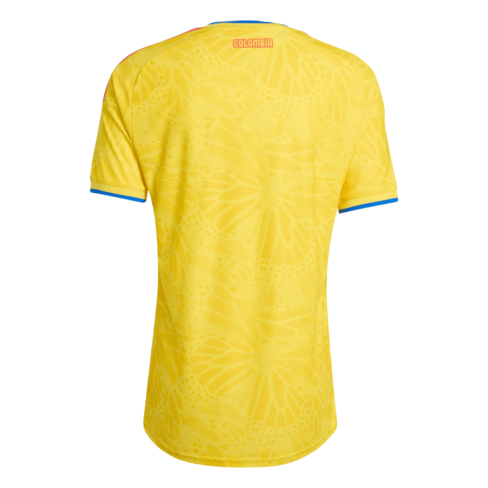 adidas Men's Arias Colombia 2026 Authentic Home Jersey (Impact Yellow)