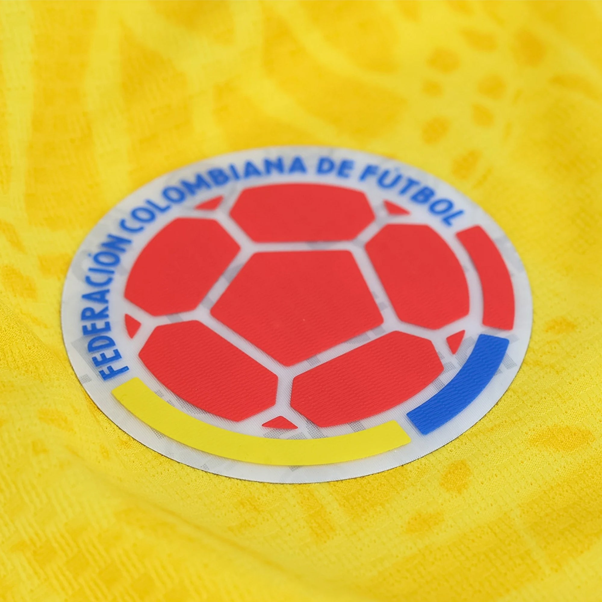 adidas Men's L. Diaz Colombia 2026 Authentic Home Jersey (Impact Yellow)