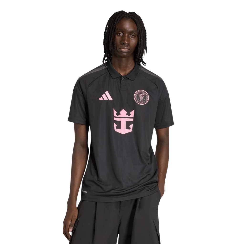 adidas Men's Gomez Inter Miami CF 26/27 Away Jersey (Black/Pink)