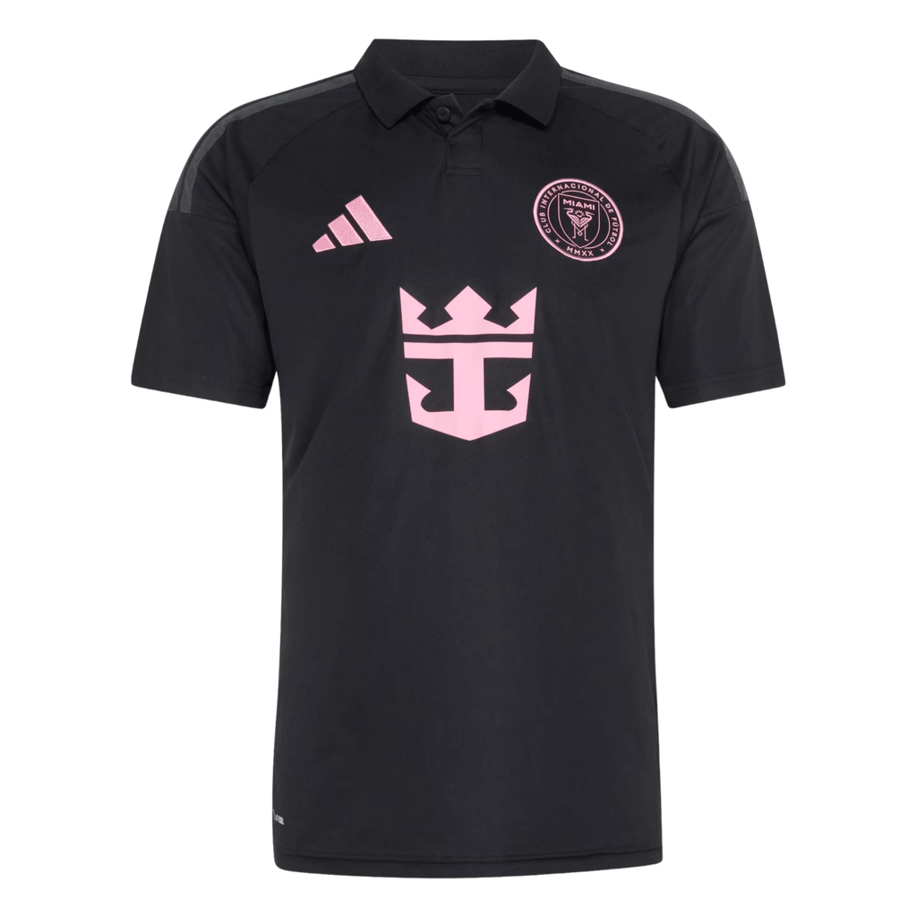 adidas Men's Taylor Inter Miami CF 26/27 Away Jersey (Black/Pink)