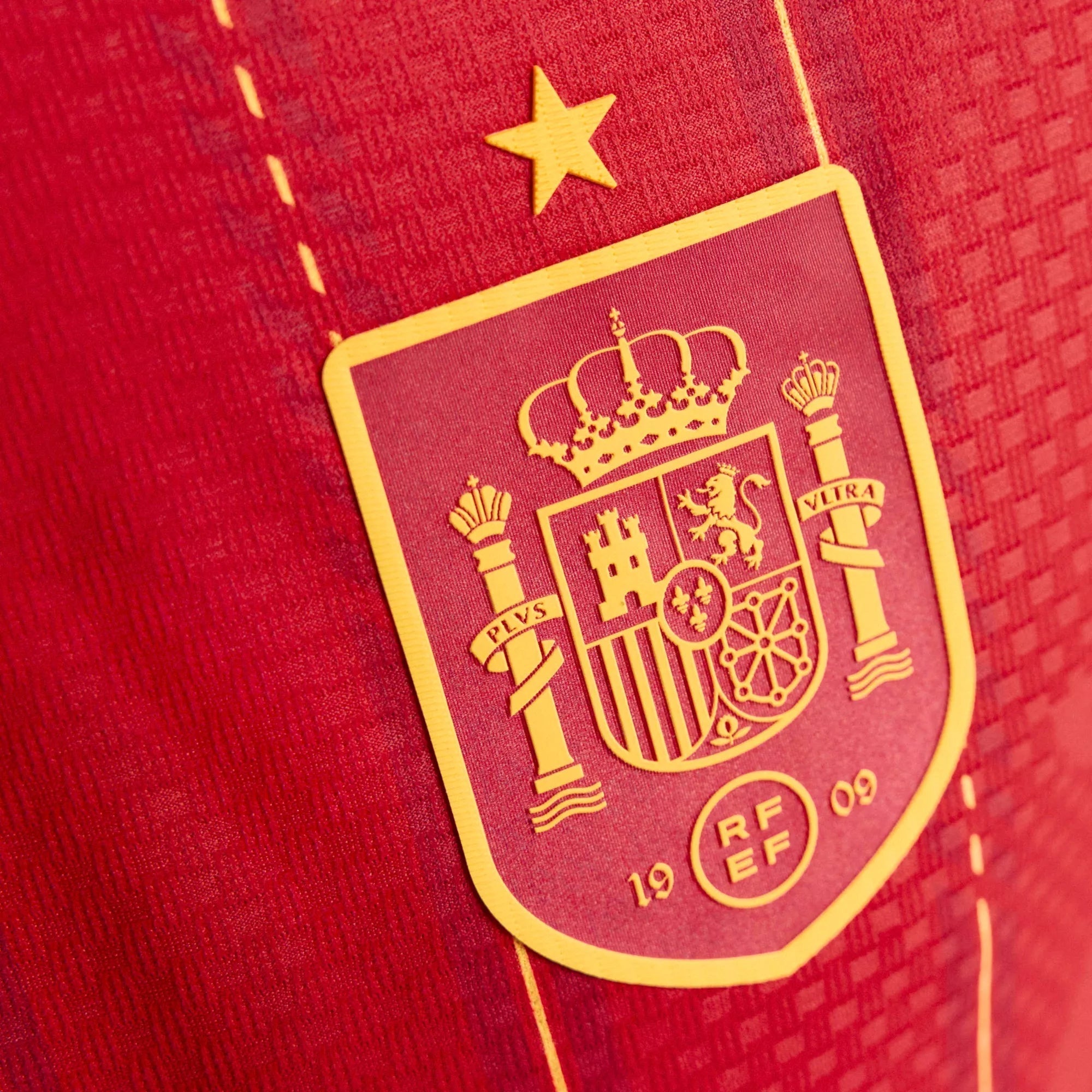 adidas Men's Unai Lopez Spain Authentic World Cup Home Jersey 2026 (Vivid Red)