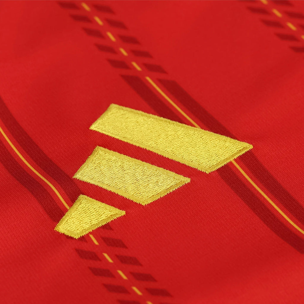 adidas Men's Morata Spain World Cup Home Jersey 2026 (Vivid Red)