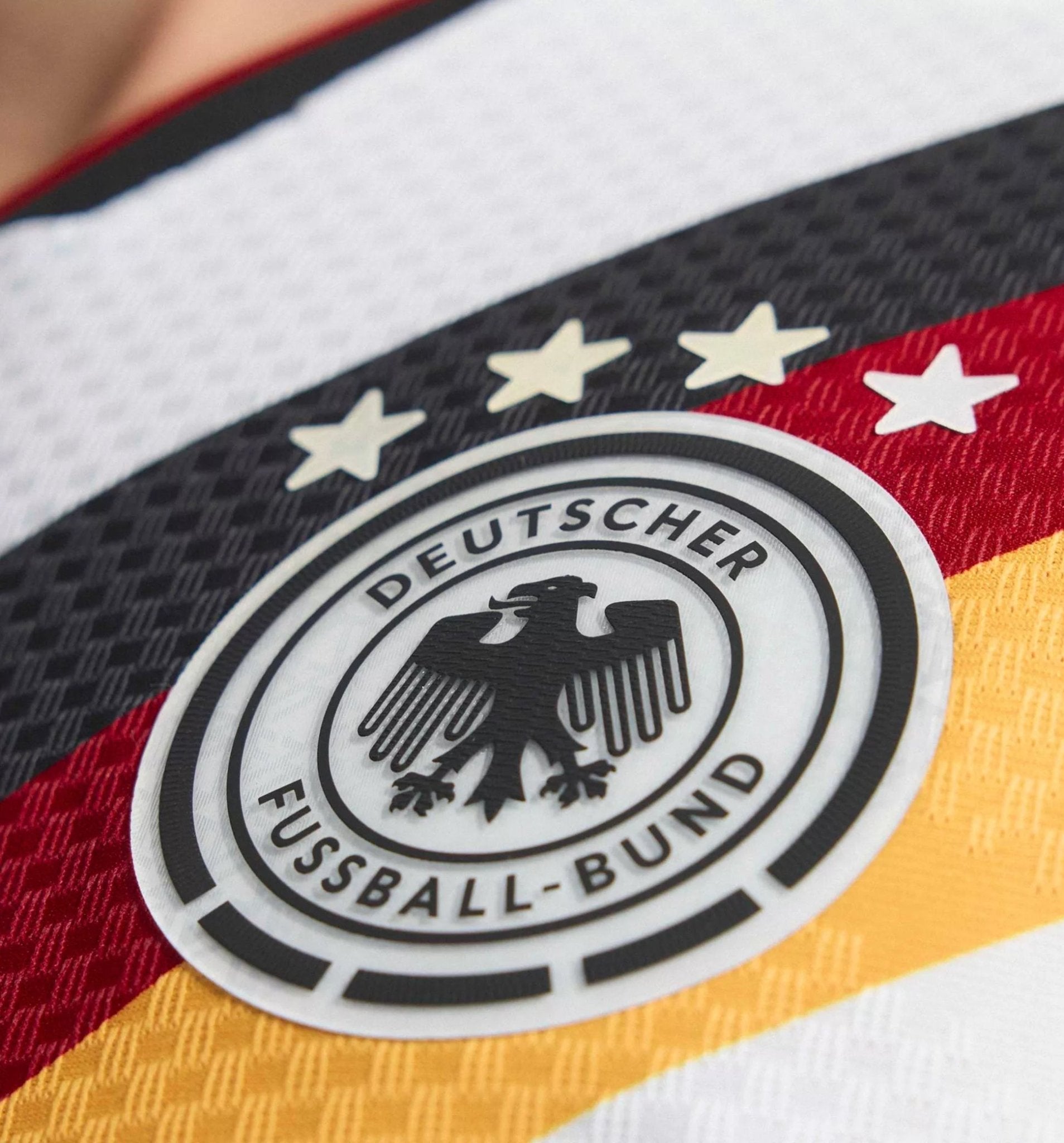 adidas Men's Sane Germany Authentic Home World Cup Jersey 2026 (White/Black)