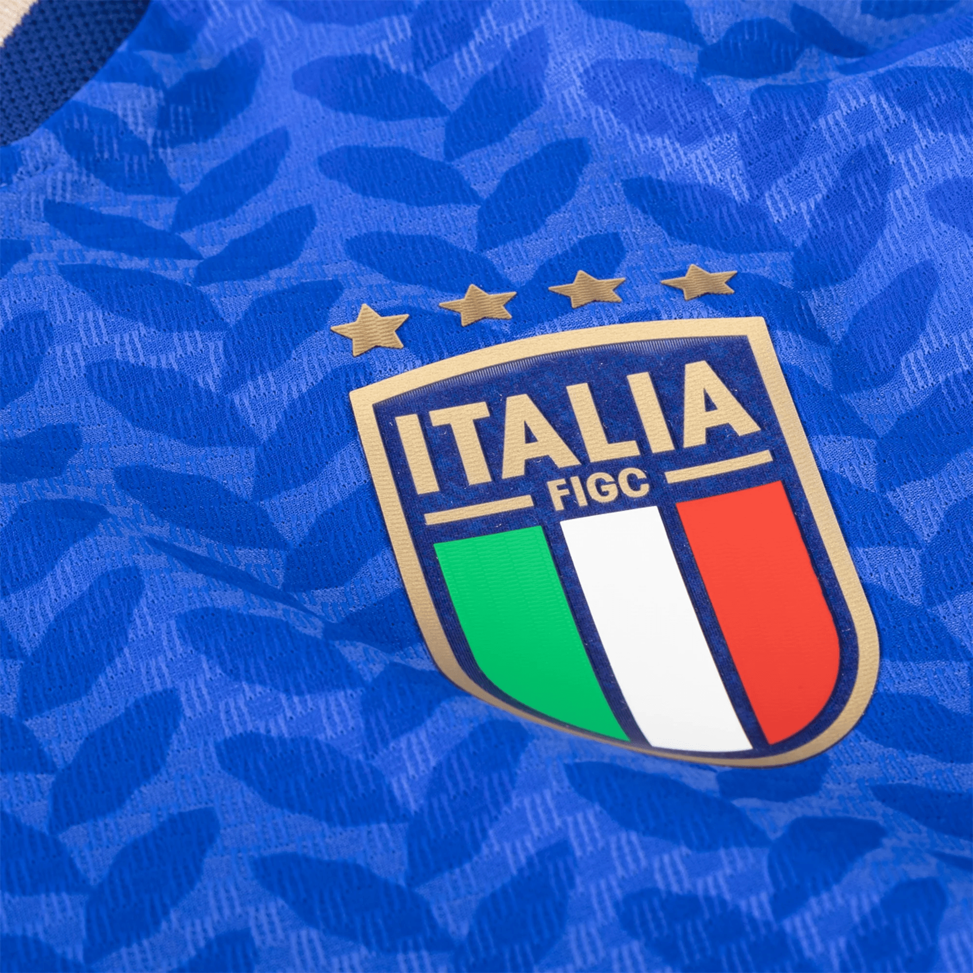 adidas Men's Mancini Italy 2026 Authentic Home Jersey (Bold Blue)