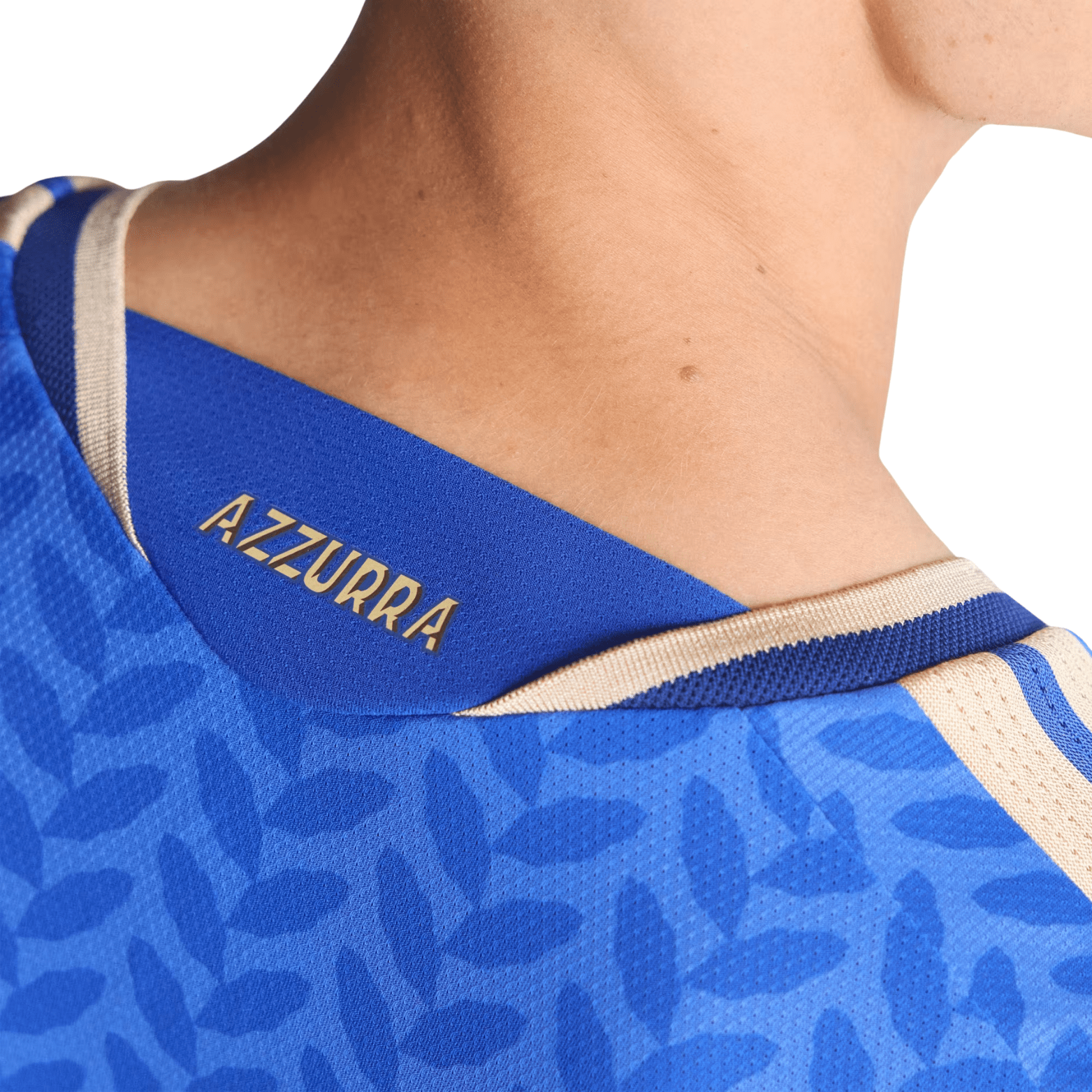 adidas Men's Zaccaghi Italy 2026 Authentic Home Jersey (Bold Blue)