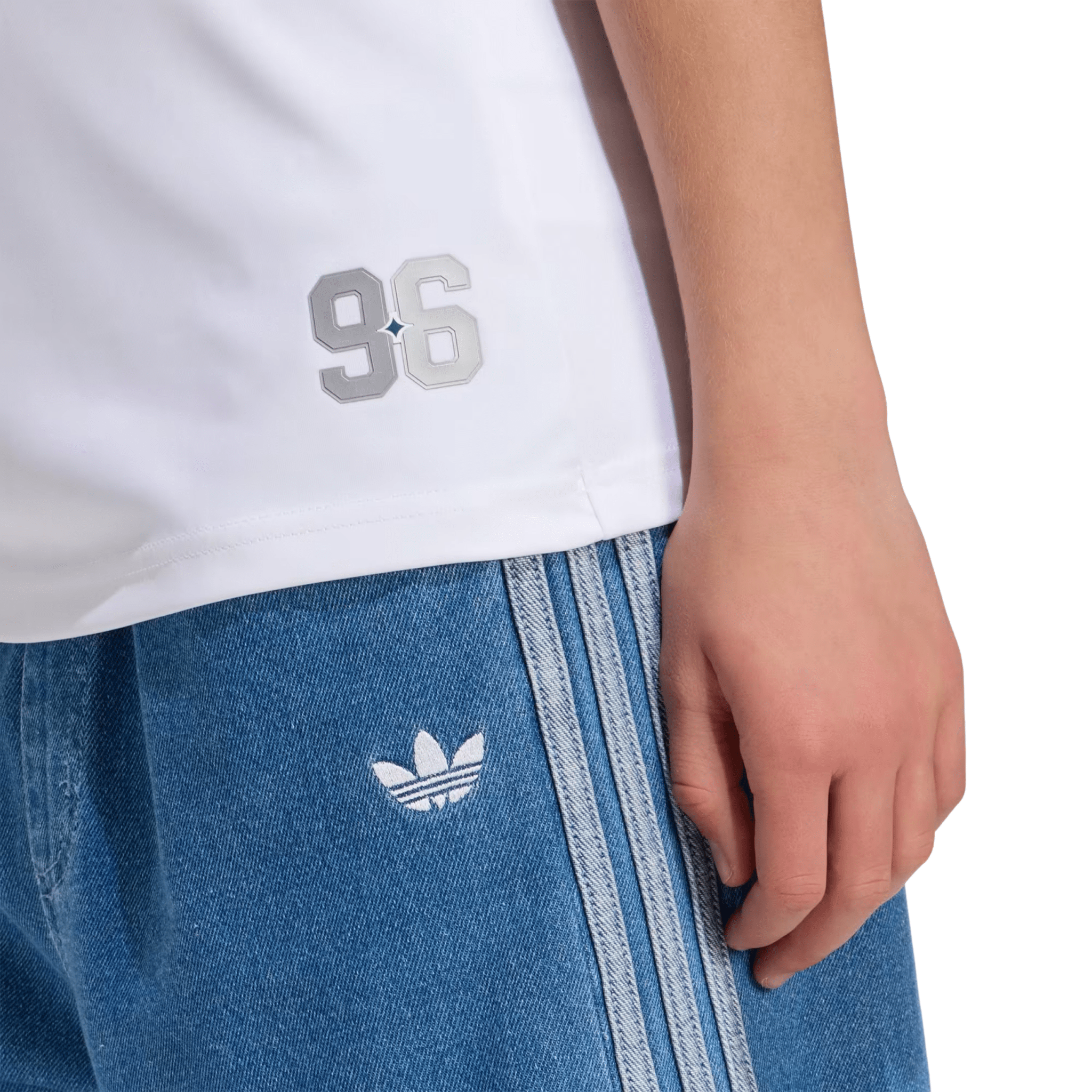adidas Youth LA Galaxy 26/27 Home Jersey (White)
