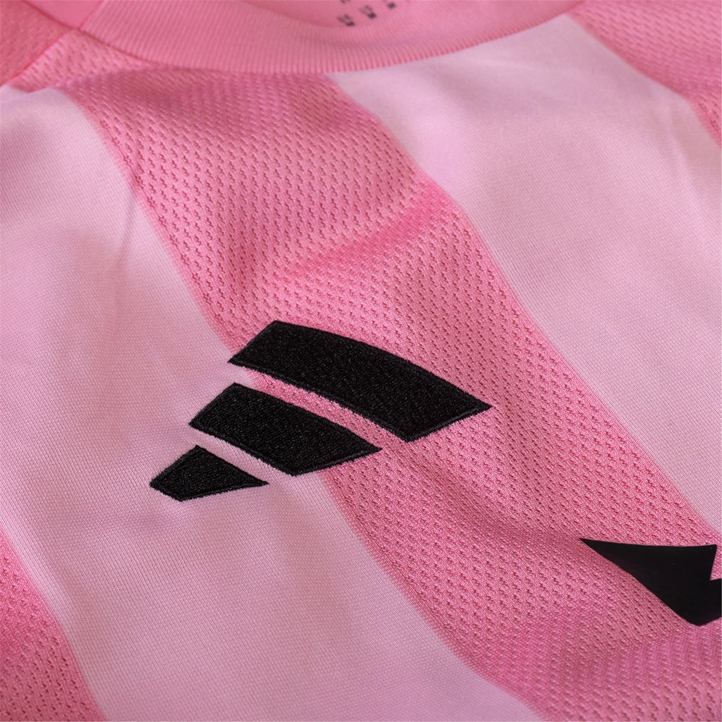 adidas Jordi Alba Inter Miami CF Authentic Home Jersey 25/26 w/ MLS Patches + Sponsor (Easy Pink)