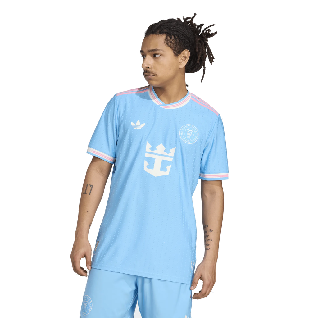 adidas Allende Inter Miami Authentic Third Jersey 25/26 (Blue/Pink)