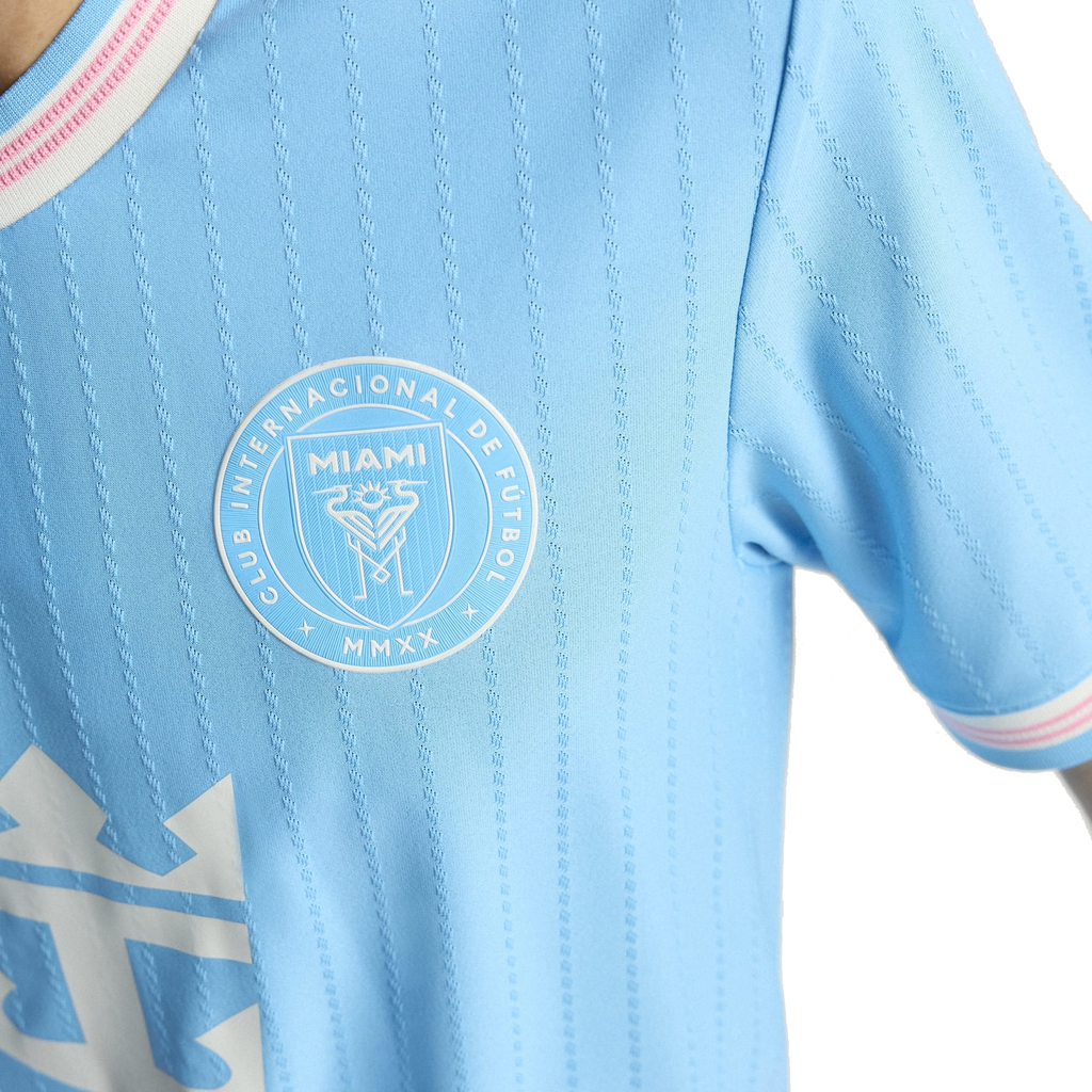 adidas Ustari Inter Miami Authentic Third Jersey 25/26 (Blue/Pink)