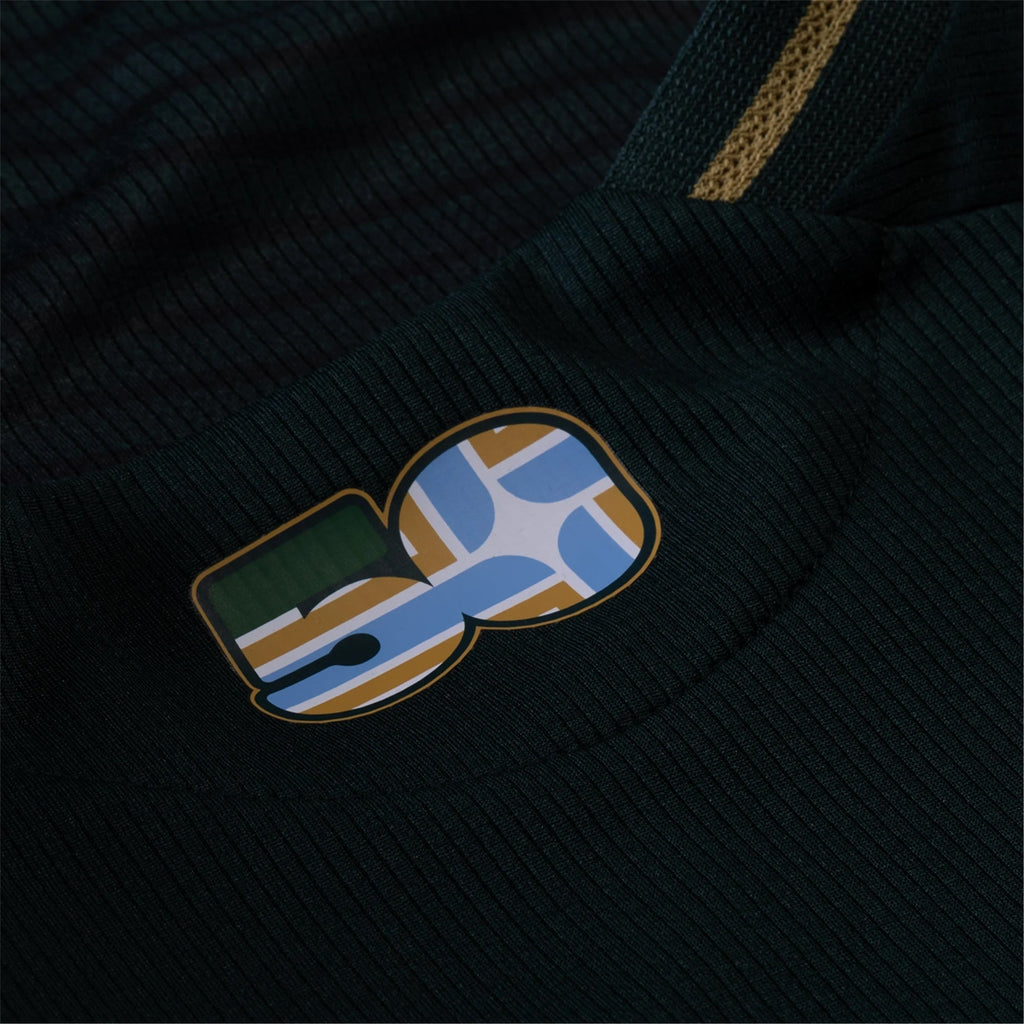 adidas Ariel Lassiter Portland Timbers Authentic Home Jersey w/ MLS & Apple Patch 25/26 (Green/Gold)