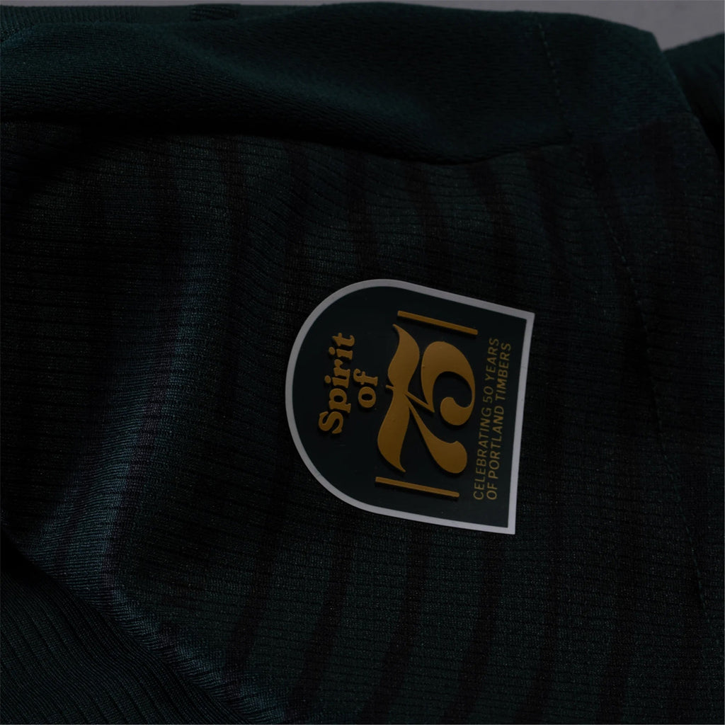adidas Zac McGraw Portland Timbers Authentic Home Jersey w/ MLS & Apple Patch 25/26 (Green/Gold)