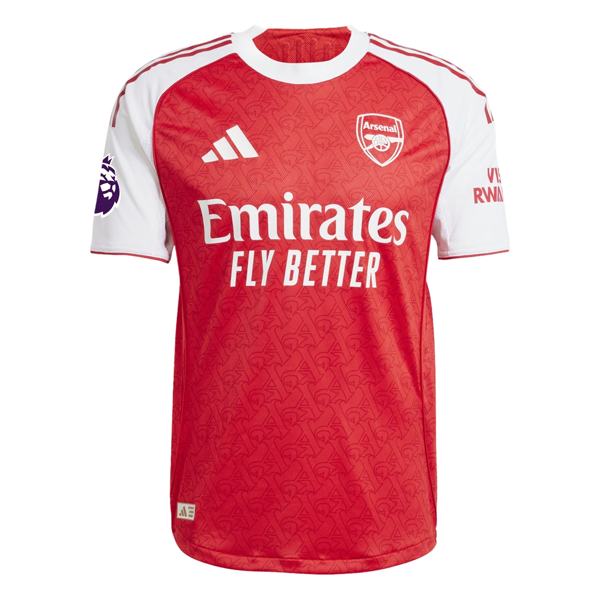 adidas Marquinhos Arsenal FC Authentic Home Jersey 25/26 w/ EPL Patch (Better Scarlet/White