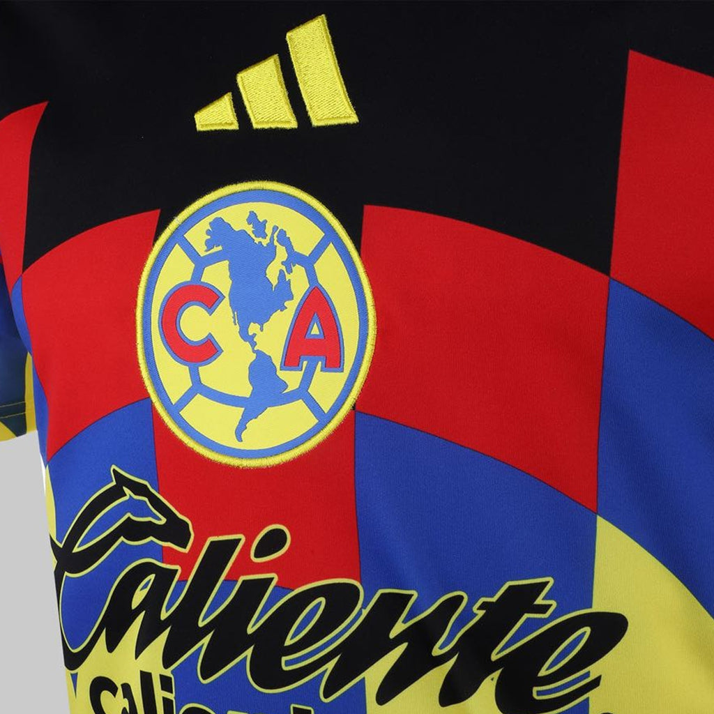 adidas Men's Lichnovsky  Club America Home Jersey 25/26 (Yellow)
