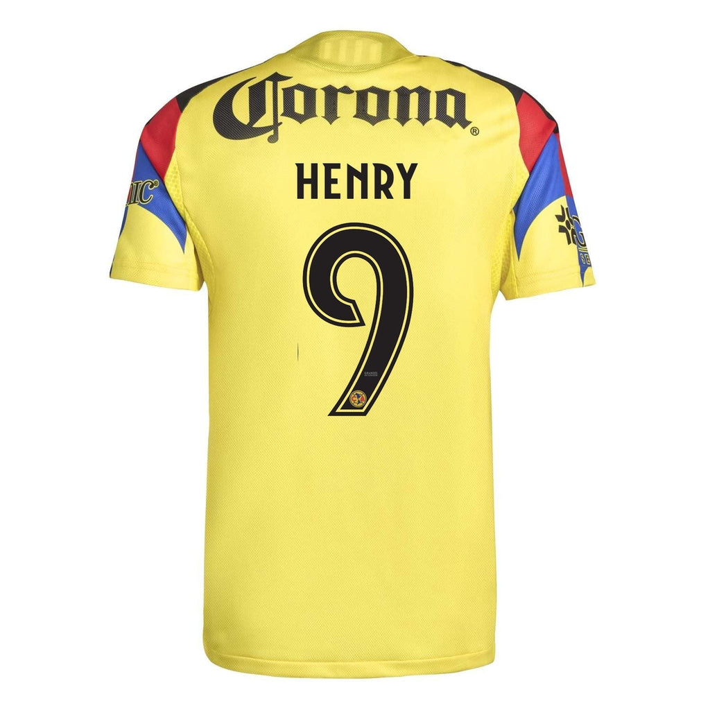 adidas Henry Men's Club America 25/26 Authentic Home Jersey (Yellow)
