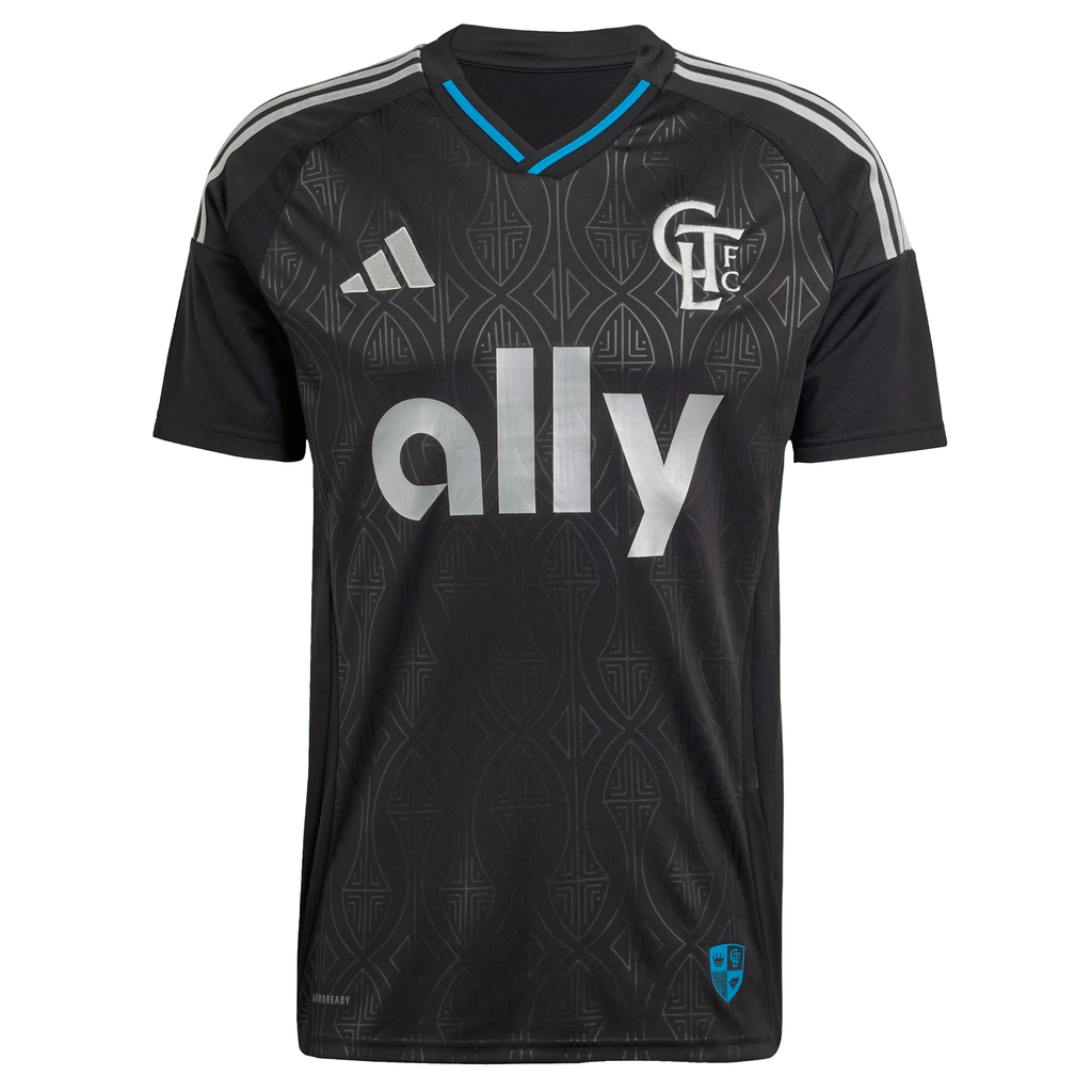 adidas Charlotte Wilfred Zaha Away Jersey 25/26 (Black)