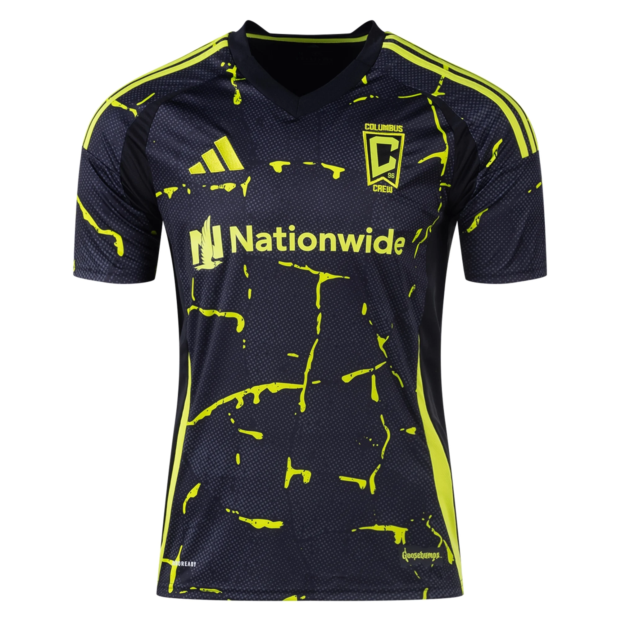 adidas Columbus Crew Ibrahim Aliyu Away Jersey 25/26 (Black/Yellow)