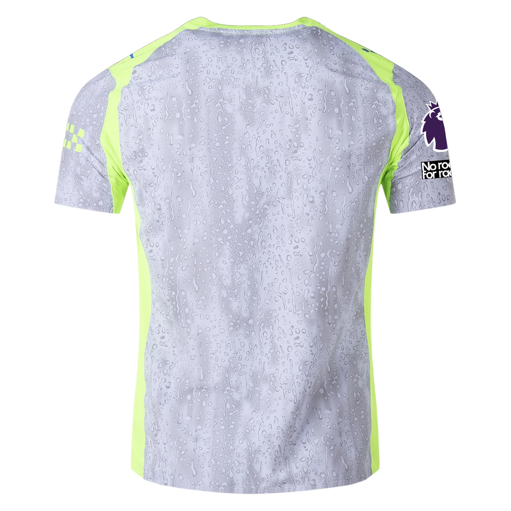 Puma Manchester City Authentic Third Jersey w/ EPL + No Room For Racism 25/26 (Cool Weather/Pro Green)