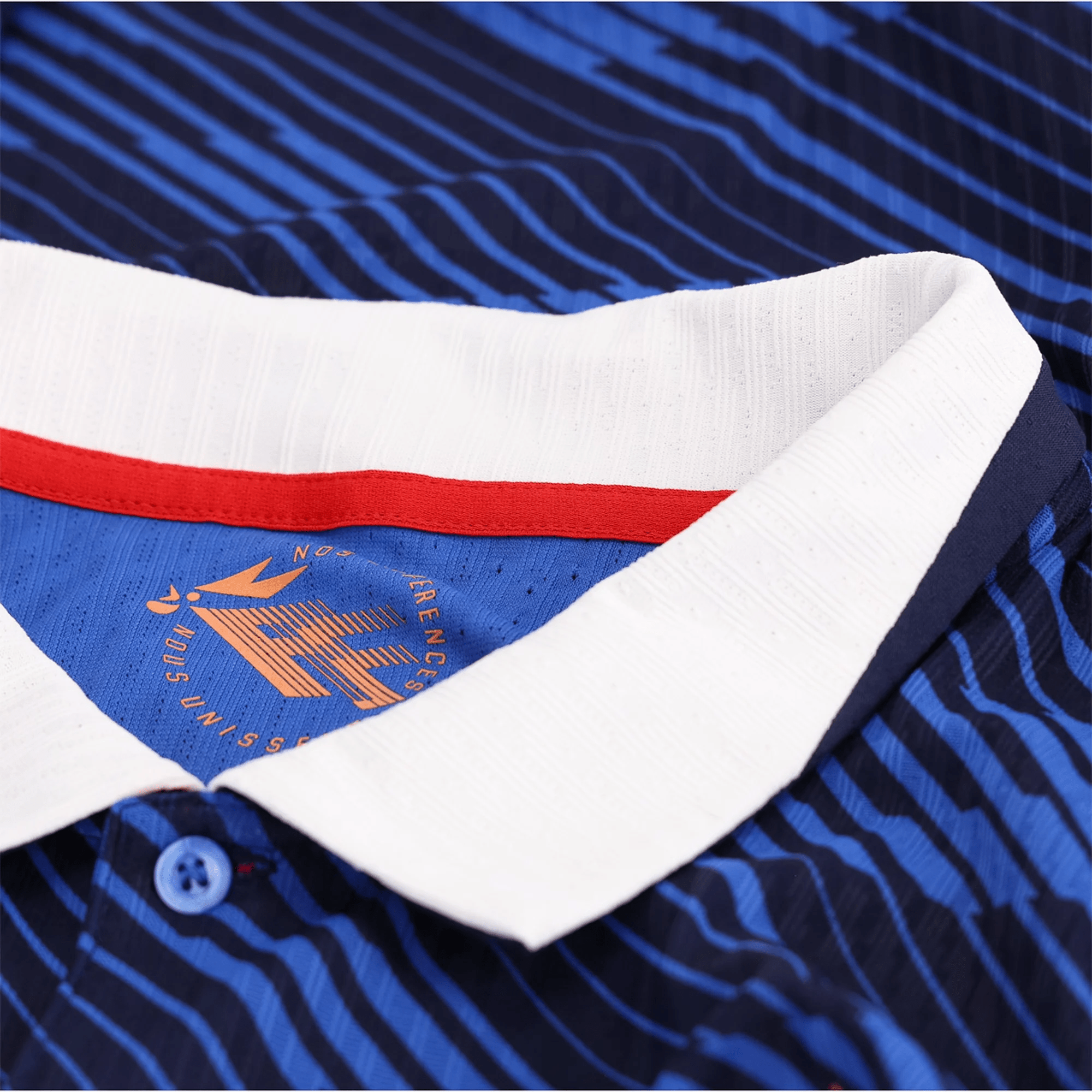Nike Mens France Hugo Ekitike Match Authentic Home Jersey 2026 (Game Royal/Metallic Gold)